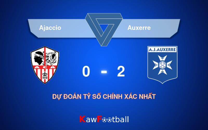 Soi kèo bóng đá Ajaccio vs Auxerre
