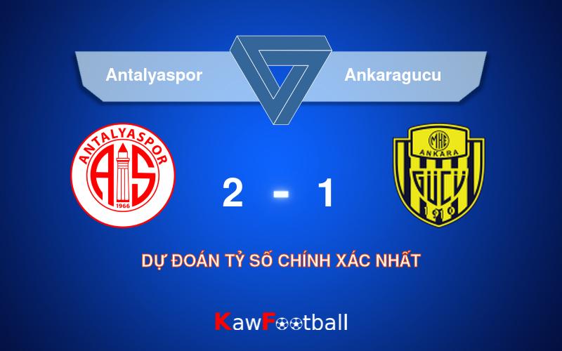 Soi kèo bóng đá Antalyaspor vs Ankaragucu