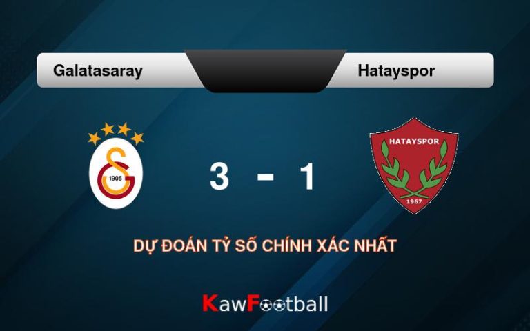 Soi kèo bóng đá Galatasaray vs Hatayspor