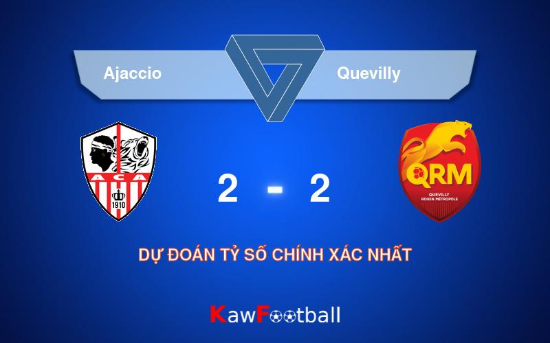 Soi kèo bóng đá Ajaccio vs Quevilly