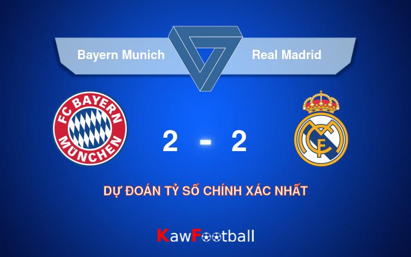 Soi kèo bóng đá Bayern Munich vs Real Madrid