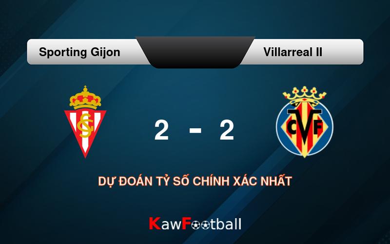 Soi kèo bóng đá Sporting Gijon vs Villarreal II