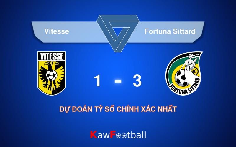 Soi kèo bóng đá Vitesse vs Fortuna Sittard