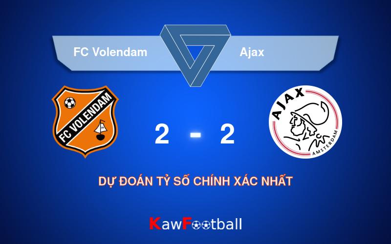 Soi kèo bóng đá FC Volendam vs Ajax