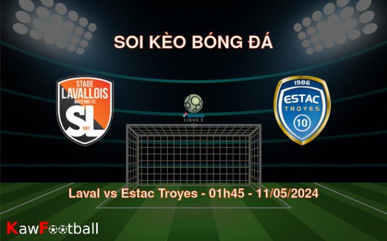 Soi kèo bóng đá Laval vs Estac Troyes – 01h45 – 11/05/2024