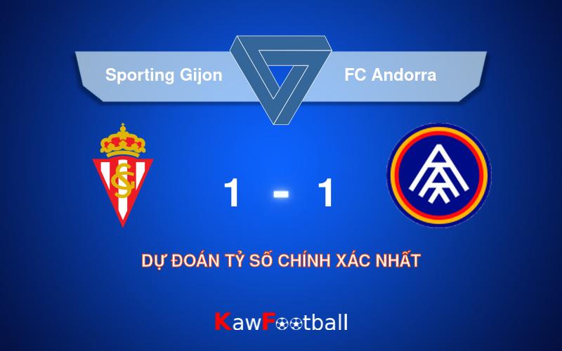 Soi kèo bóng đá Sporting Gijon vs FC Andorra